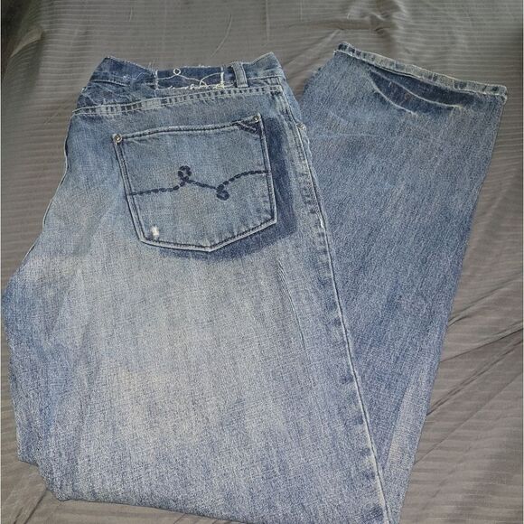 Authentic LRG VINTAGE JEANS 90s Streetwear - Picture 1 of 6